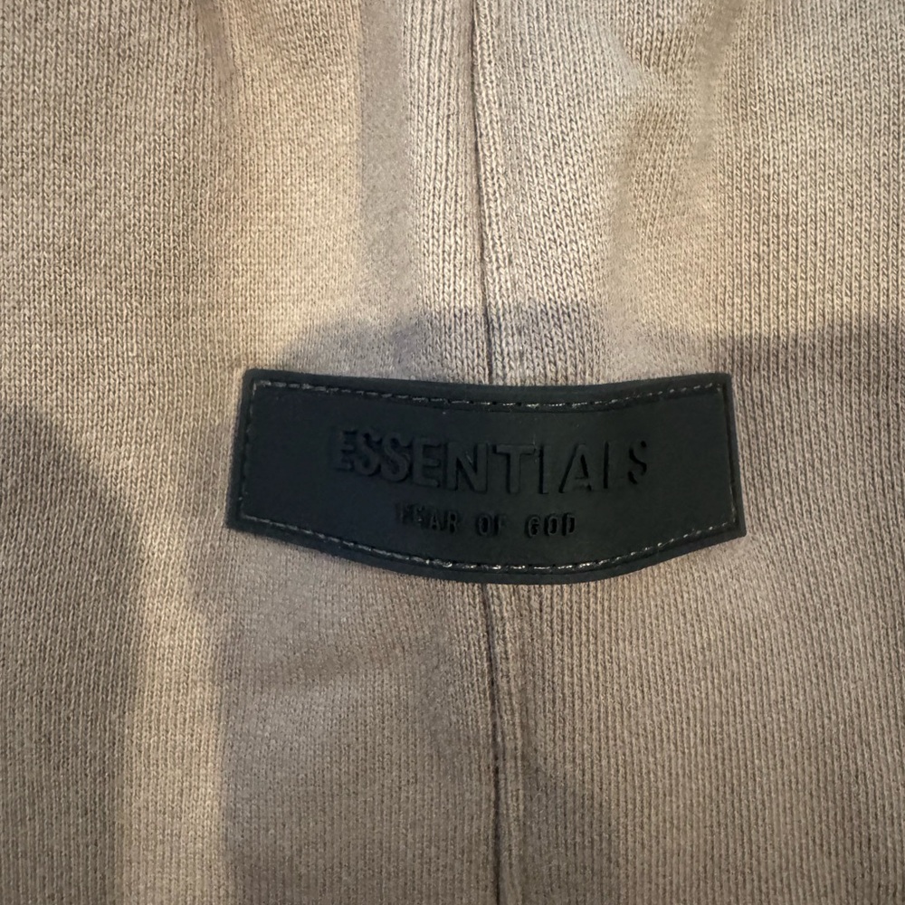 Fear of God Essentials Hoodie and Sweatpants Set in Desert Taupe - Picture 4 of 8